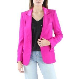 Generation Love Cori Tuxedo Blazer Satin Lapels in Hot Pink Size L NWT